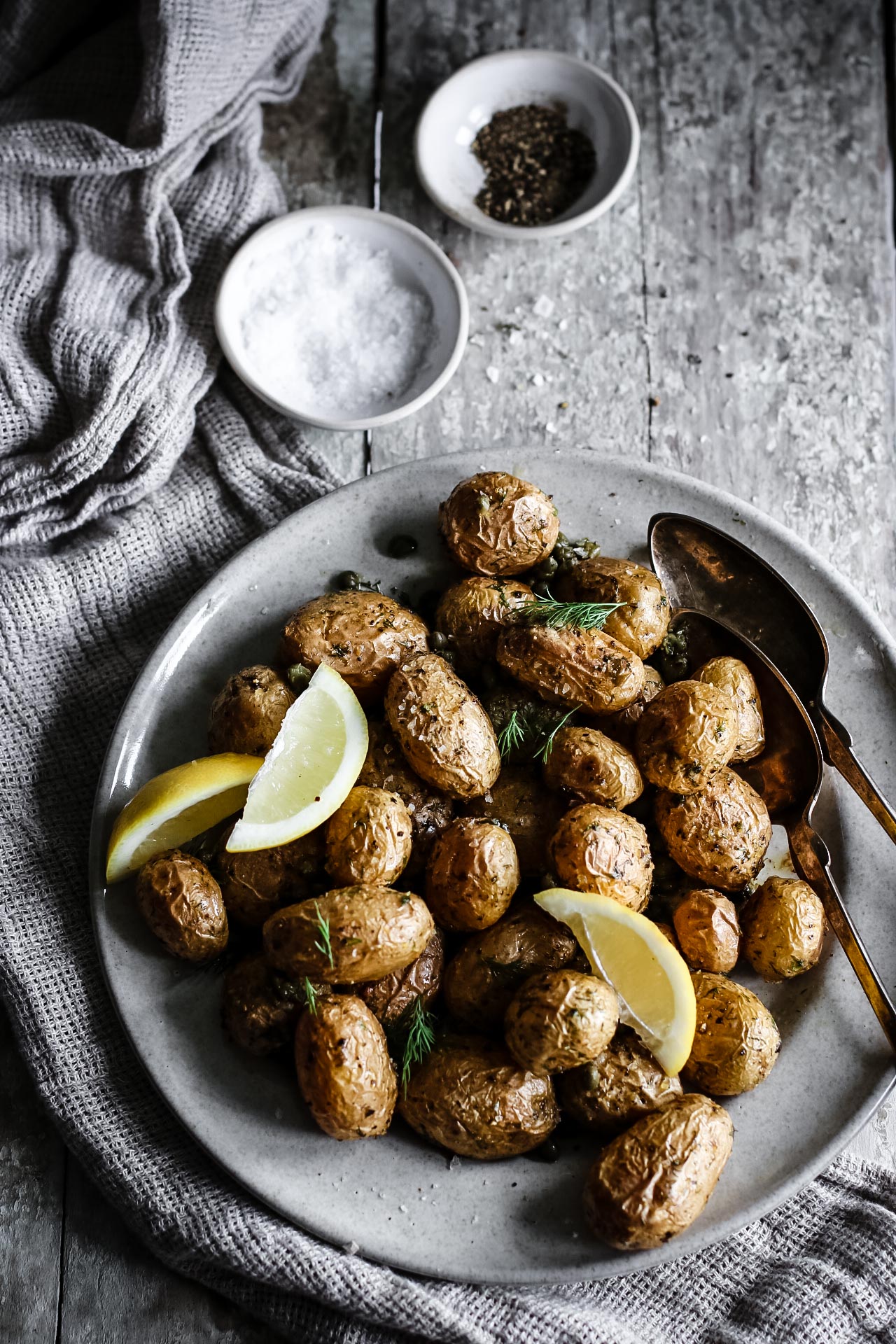 no mayo lemony potato salad
